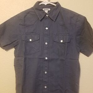 Button Down Shirt - Boys size Medium